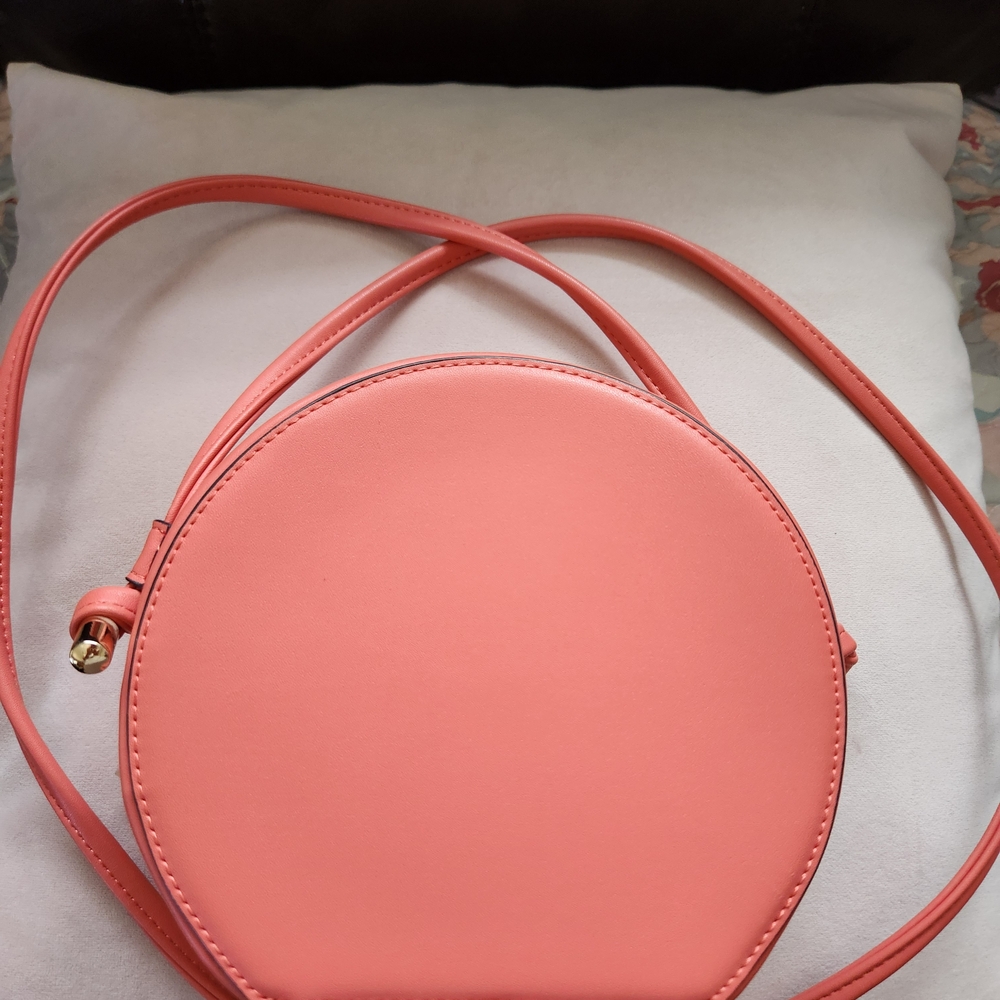 a new day Coral Round Crossbody Bag